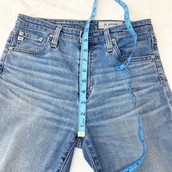 AG Isabella High Rise Straight Crop Jeans - Picture 9 of 16